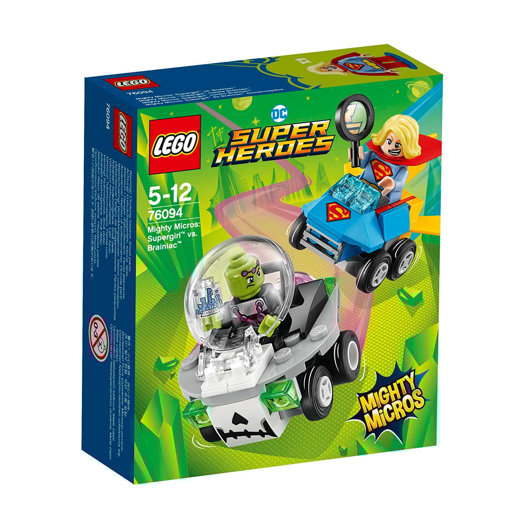 lego® super heroes mighty micros - supergirl contra brainiac (76094)