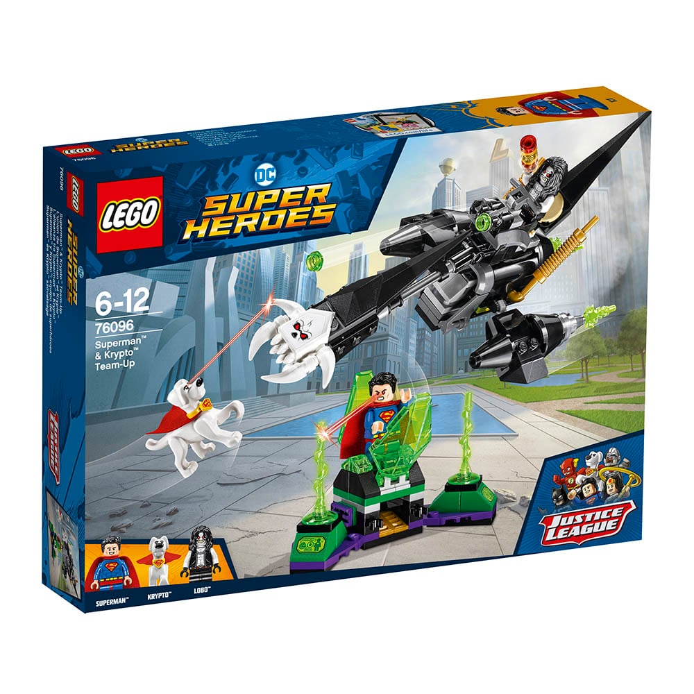 LEGO® DC Super Heroes - Alianta Superman si Krypto (76096)