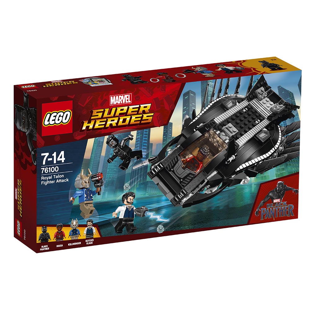 lego® super heroes atacul luptatorului regal (76100)