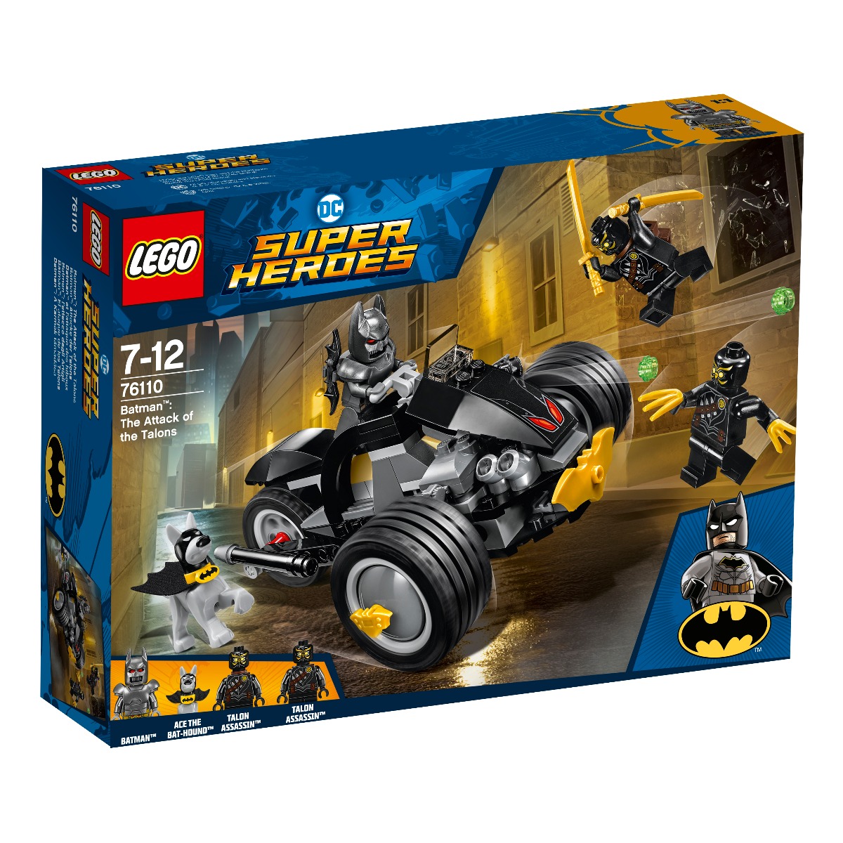 LEGO® DC Super Heroes Batman - Atacul Talonilor (76110)