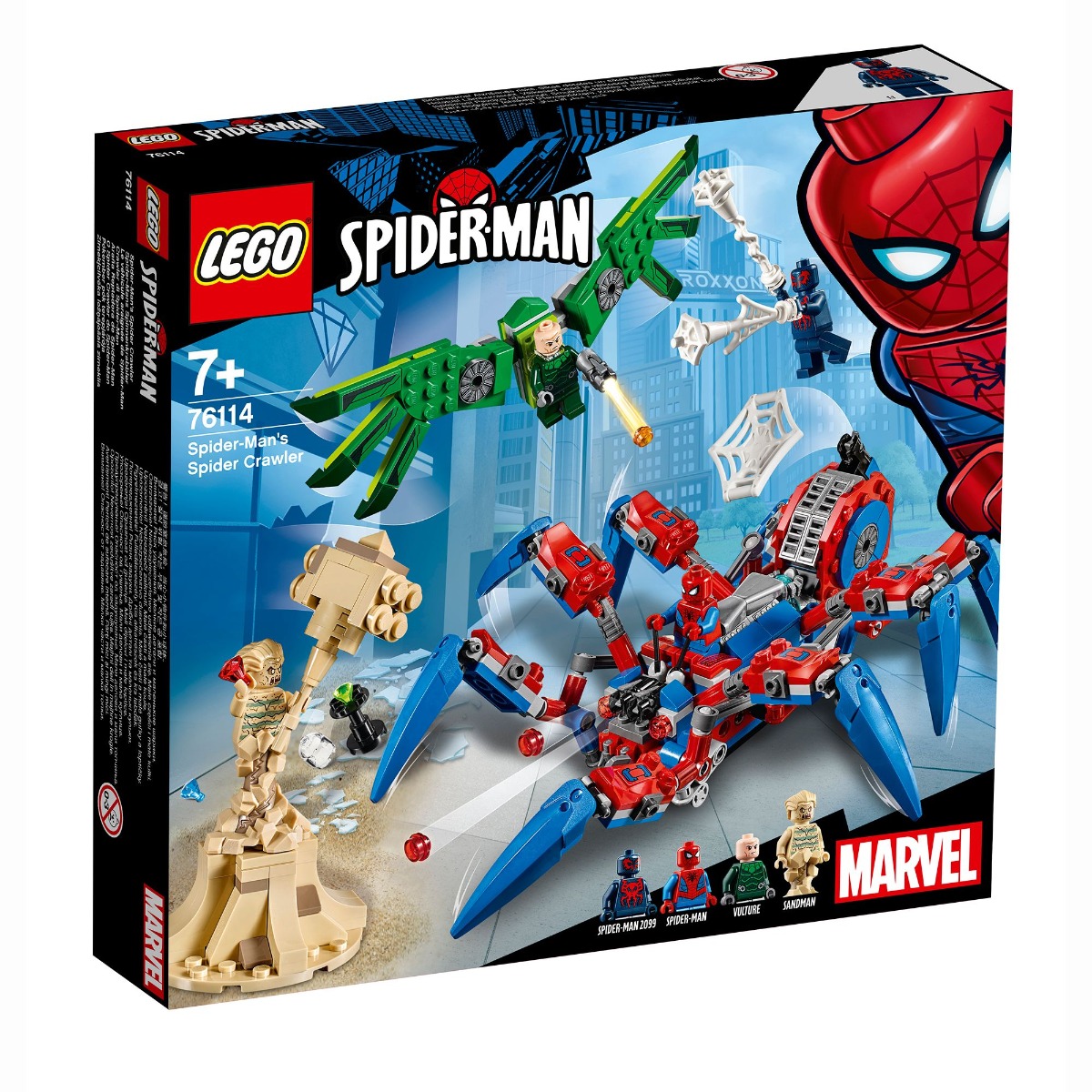 LEGO® Marvel Super Heroes - Vehiculul lui Spider-Man (76114)