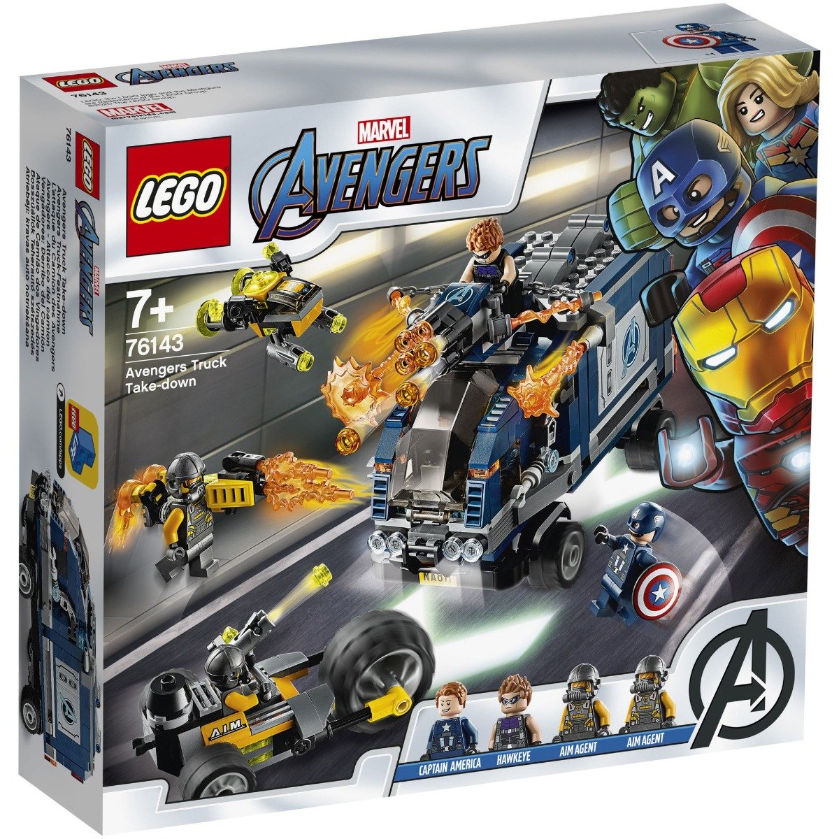 LEGO® Super Heroes - Razbunatorii - Distrugerea camionului (76143) imagine
