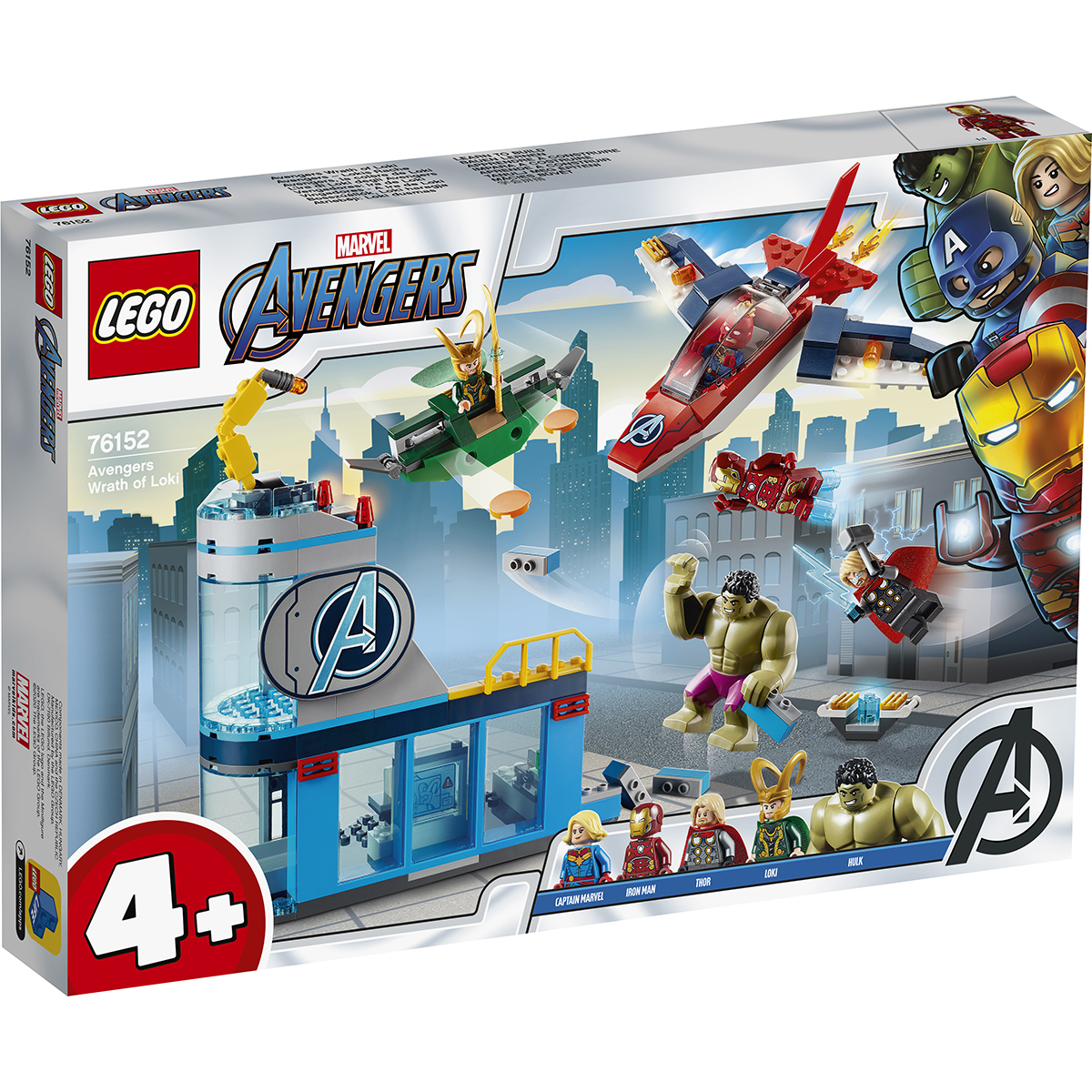 LEGO® Marvel Avengers - Furia Razbunatorilor impotriva lui Loki (76152) imagine