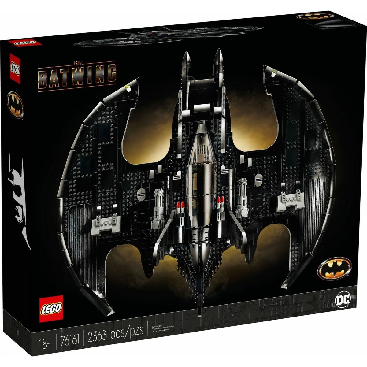 LEGO® Ideas – 1989 Batwing (76161) LEGO® imagine noua responsabilitatesociala.ro