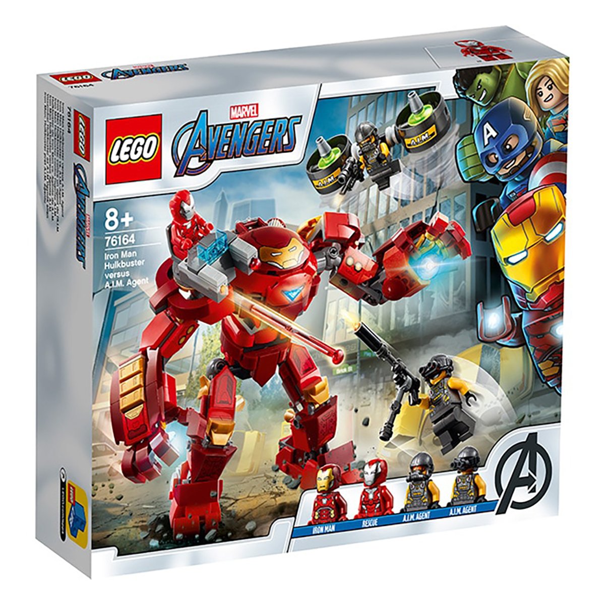 LEGO® Super Heroes – Iron Man Hulkbuster contra AIM Agent (76164) LEGO
