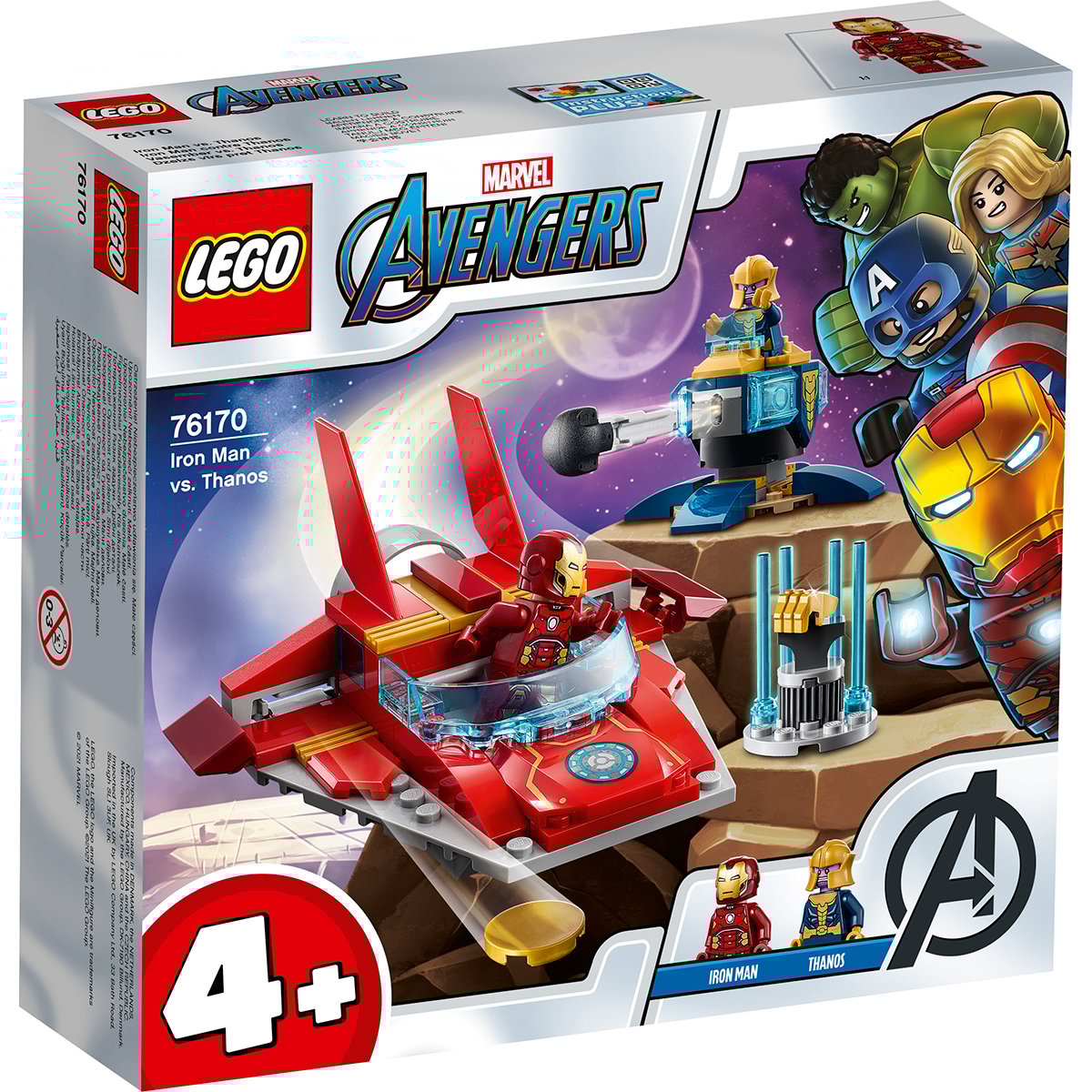 LEGO® Marvel Avengers - Iron Man contra Thanos (76170)