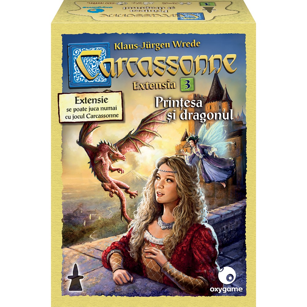 Joc Hans Im Gluck Carcassonne, Extensia 3 – Printesa si dragonul Carcassonne