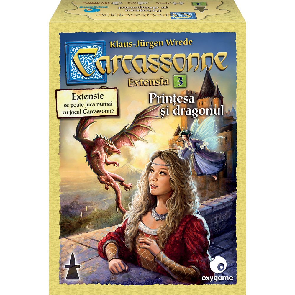 Joc Hans Im Gluck Carcassonne, Extensia 3 - Printesa si dragonul