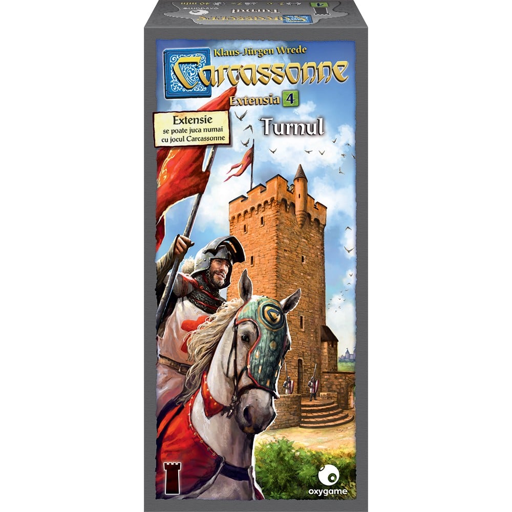 Joc carcassonne, hans im gluck, extensia 4 - turnul