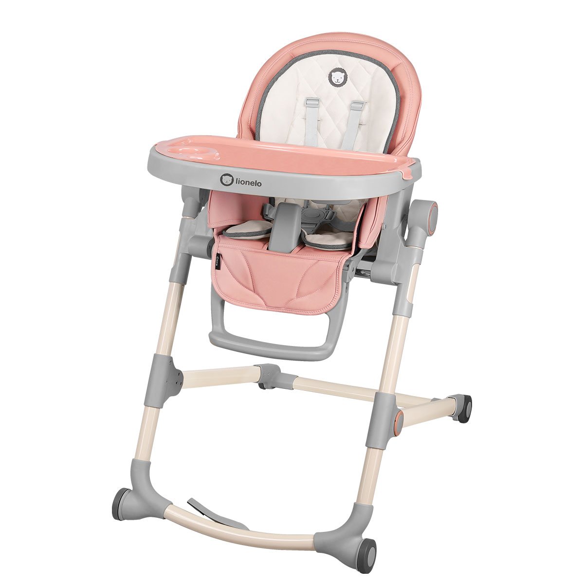 Scaun de masa pliabil lionelo cora bubblegum, roz