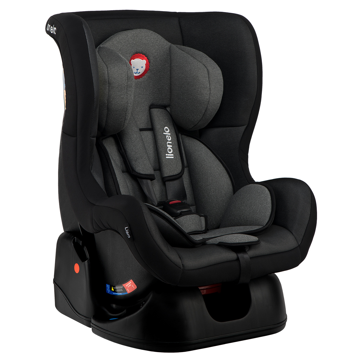 Scaun auto copii Lionelo Liam Carbon, 0-18 Kg, Negru