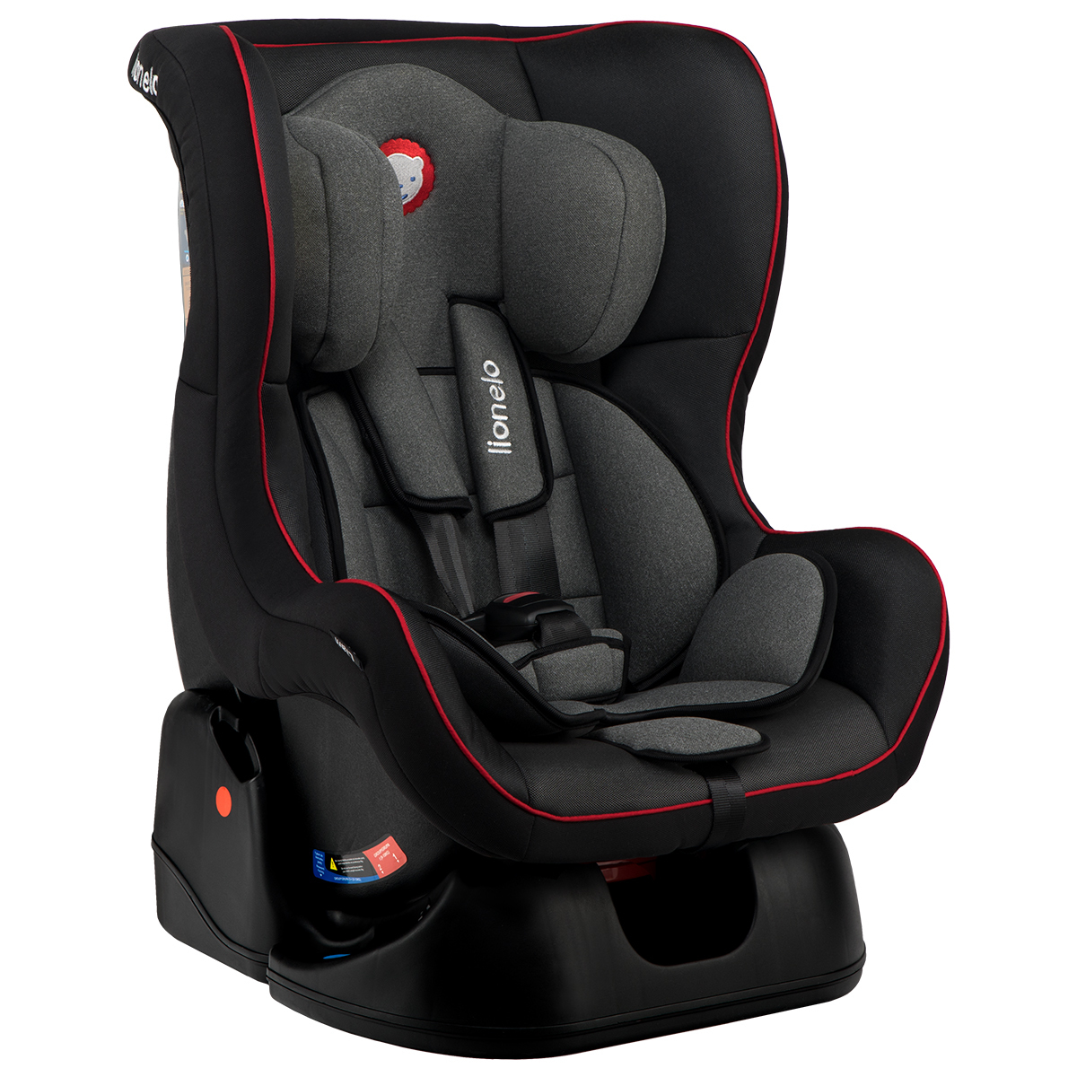 Scaun auto copii lionelo liam sporty, 0-18 kg, negru