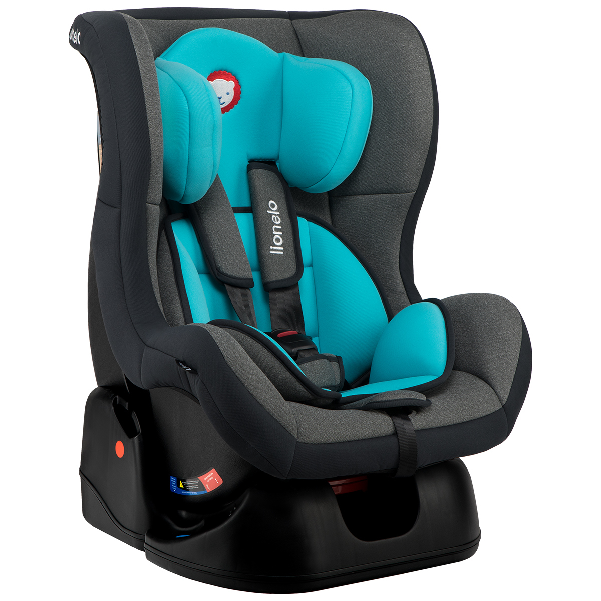 Scaun auto copii Lionelo Liam Sky, 0-18 Kg, Turcoaz