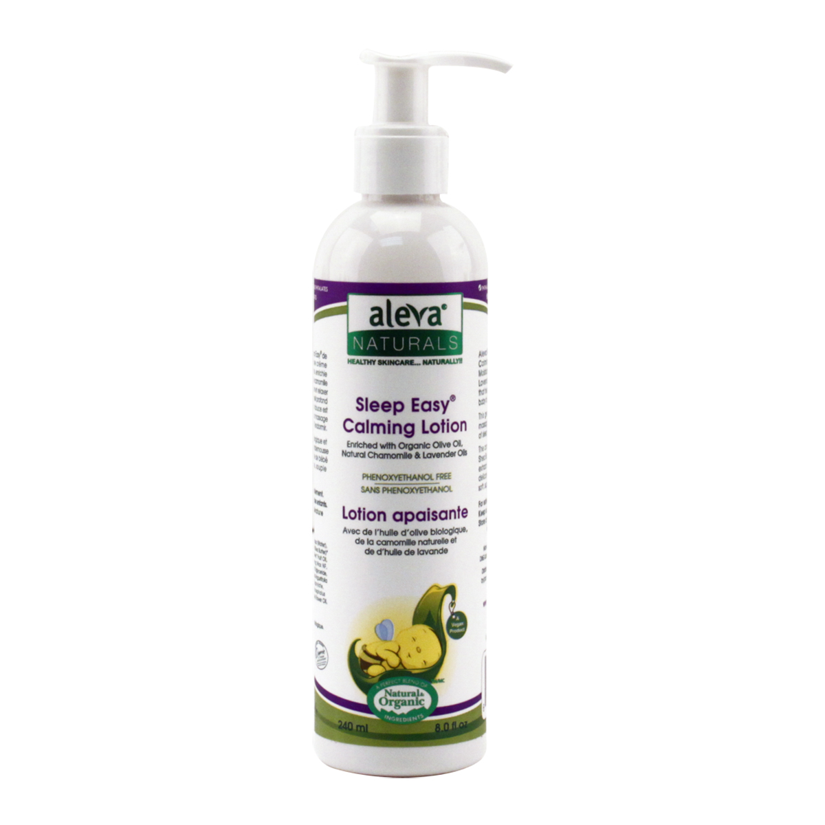 lotiune calmanta pentru somn usor aleva naturals, 240 ml