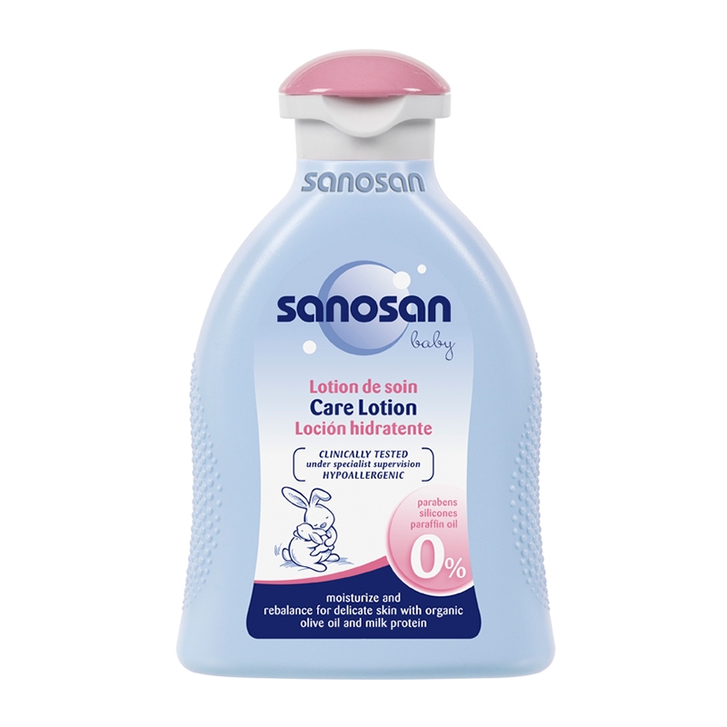 lotiune de ingrijire sanosan cu extract de masline, 200 ml
