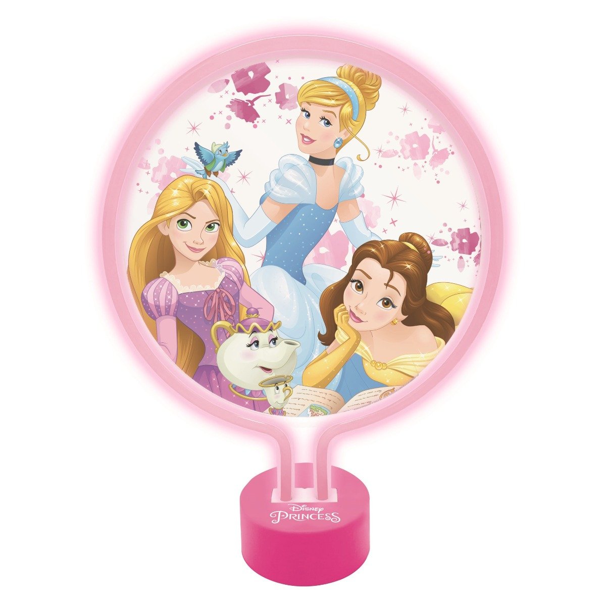 Veioza decorativa neon disney princess