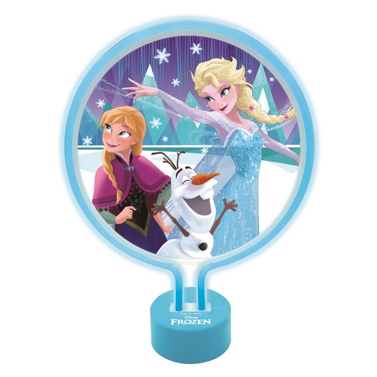 Veioza decorativa neon disney frozen