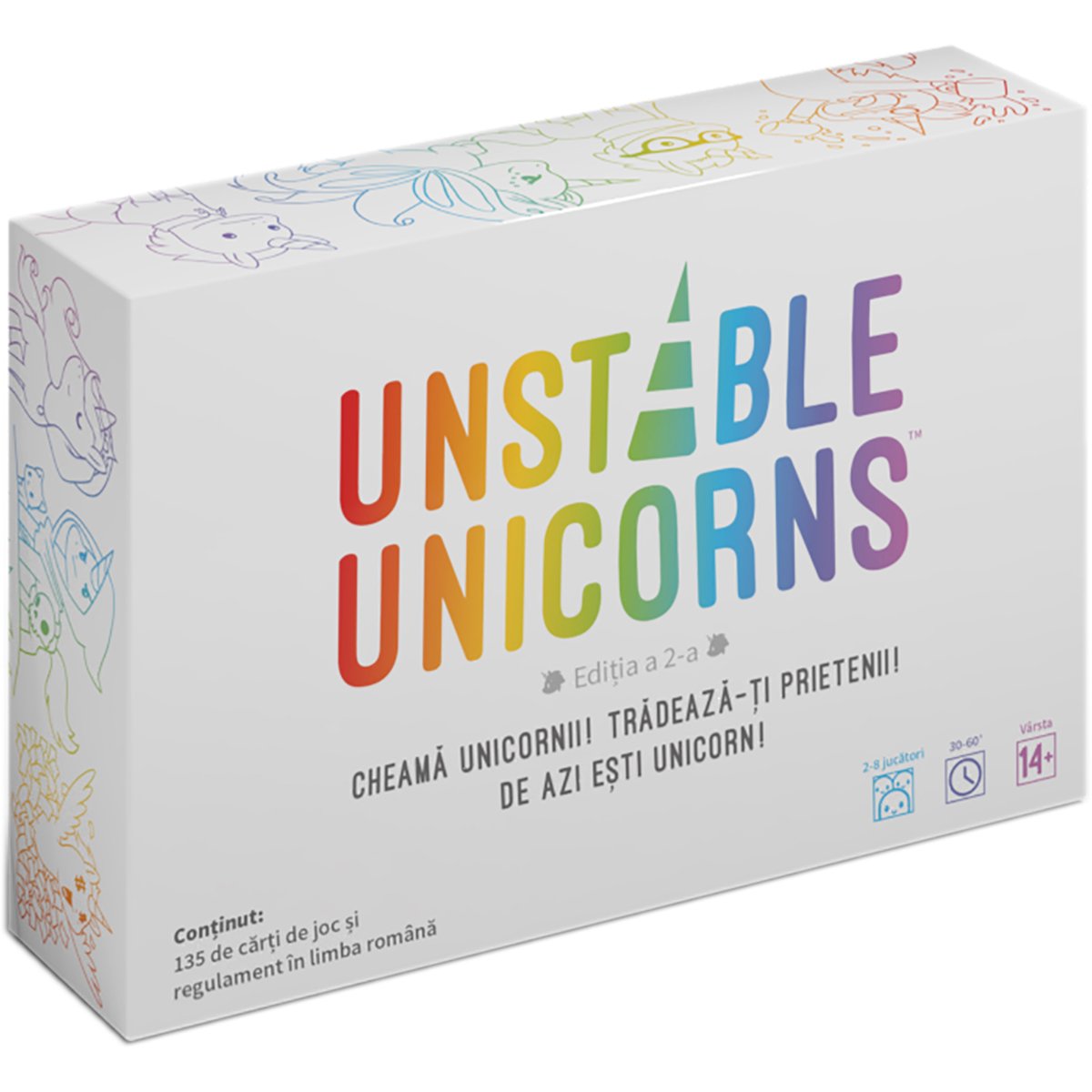 Joc de societate Ludicus Games, Unstable Unicorns Ludicus Games imagine noua responsabilitatesociala.ro