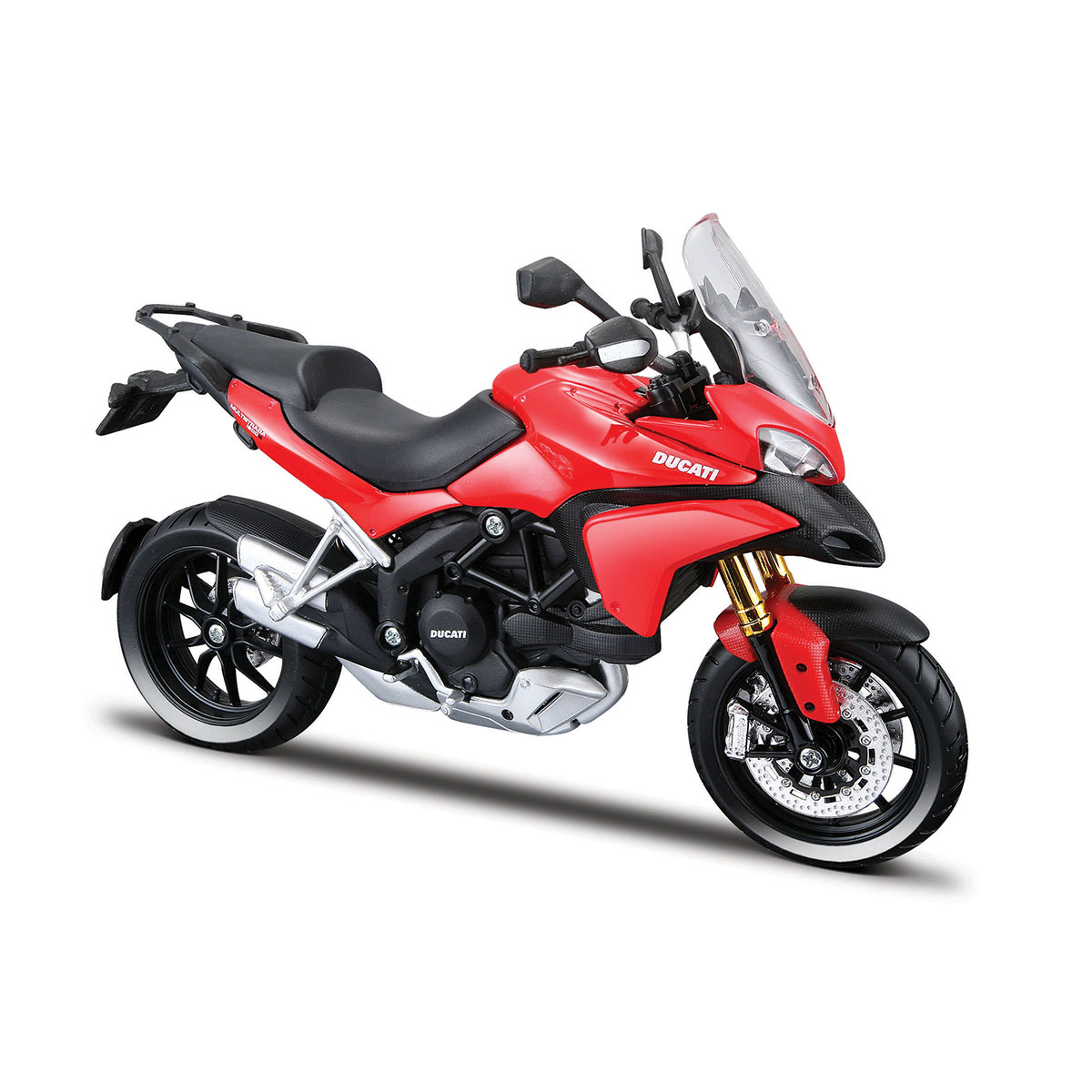 Motocicleta Maisto Ducati Multistrada, Rosu, 1:12