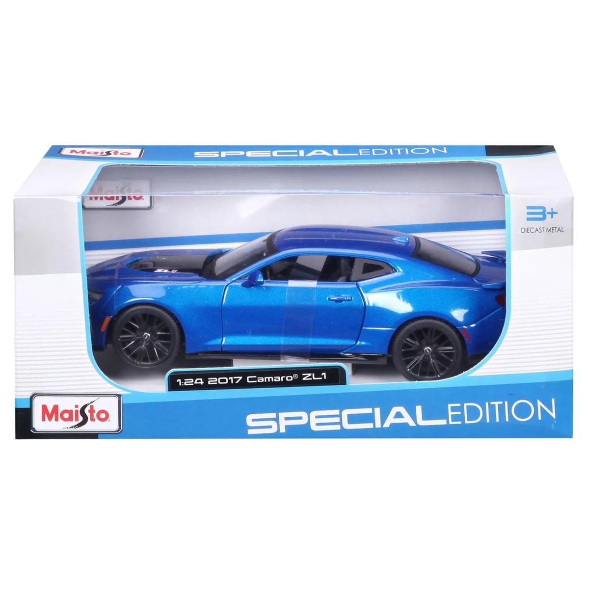 Masinuta Maisto Chevrolet Camaro Zl1 2017, Blue, 1:24