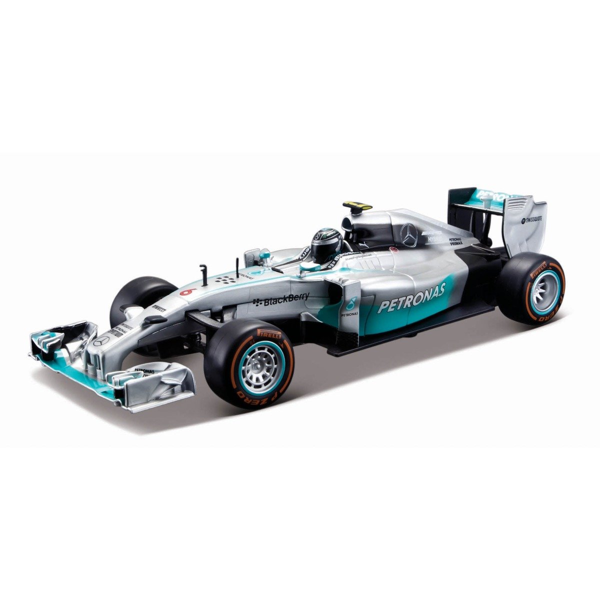Masinuta cu telecomanda maisto mercedes f1w05, 1:24, 40 mhz