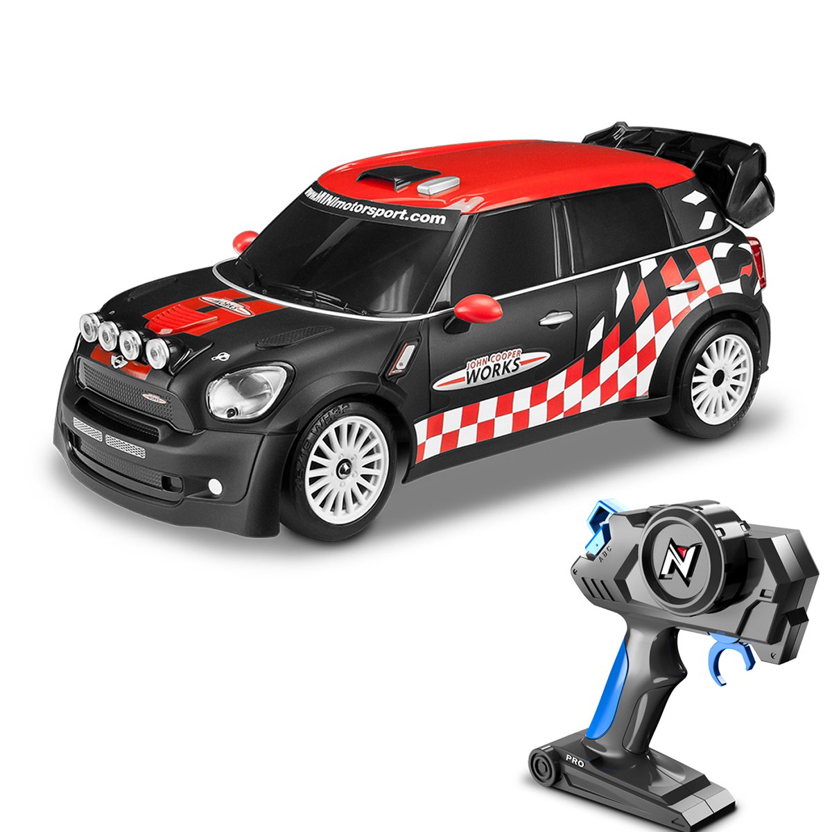 masina cu telecomanda toy state nikko mini countryman