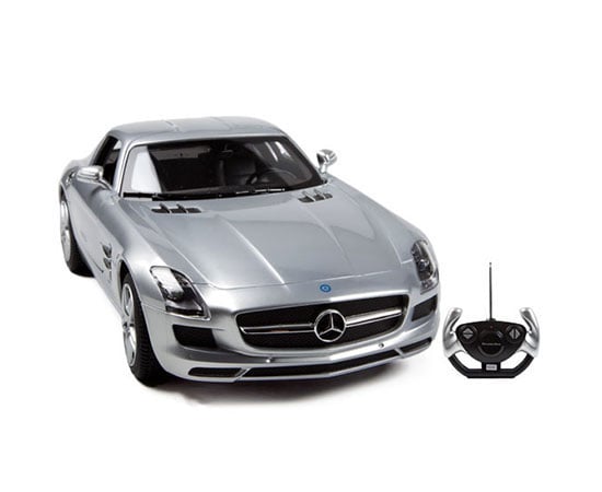 Masina cu telecomanda Rastar Mercedes Benz SLS AMG 1:14 - Gri