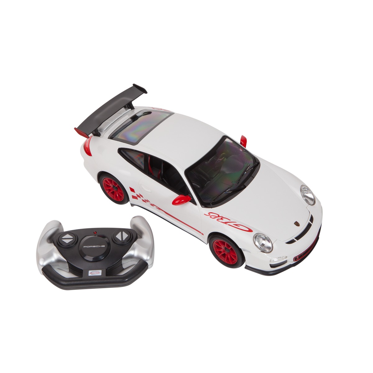 Masina cu telecomanda Rastar Porsche GT3 1:14, Alb noriel.ro imagine noua responsabilitatesociala.ro