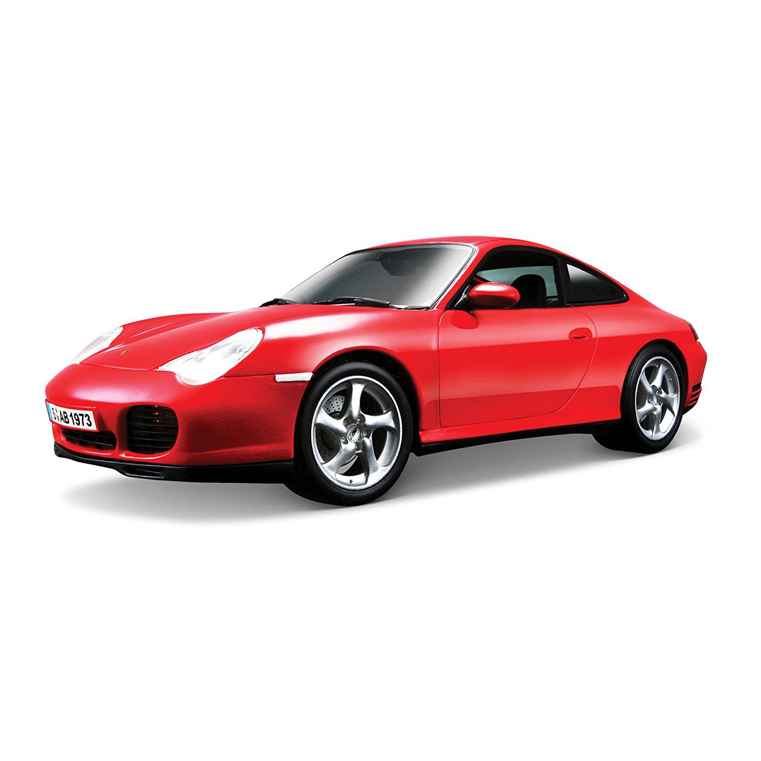 Masinuta Maisto Porsche Carrera 4S, 1:18, Rosu