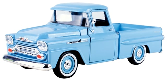 masinuta motormax chevy apache fleetside pickup 1958