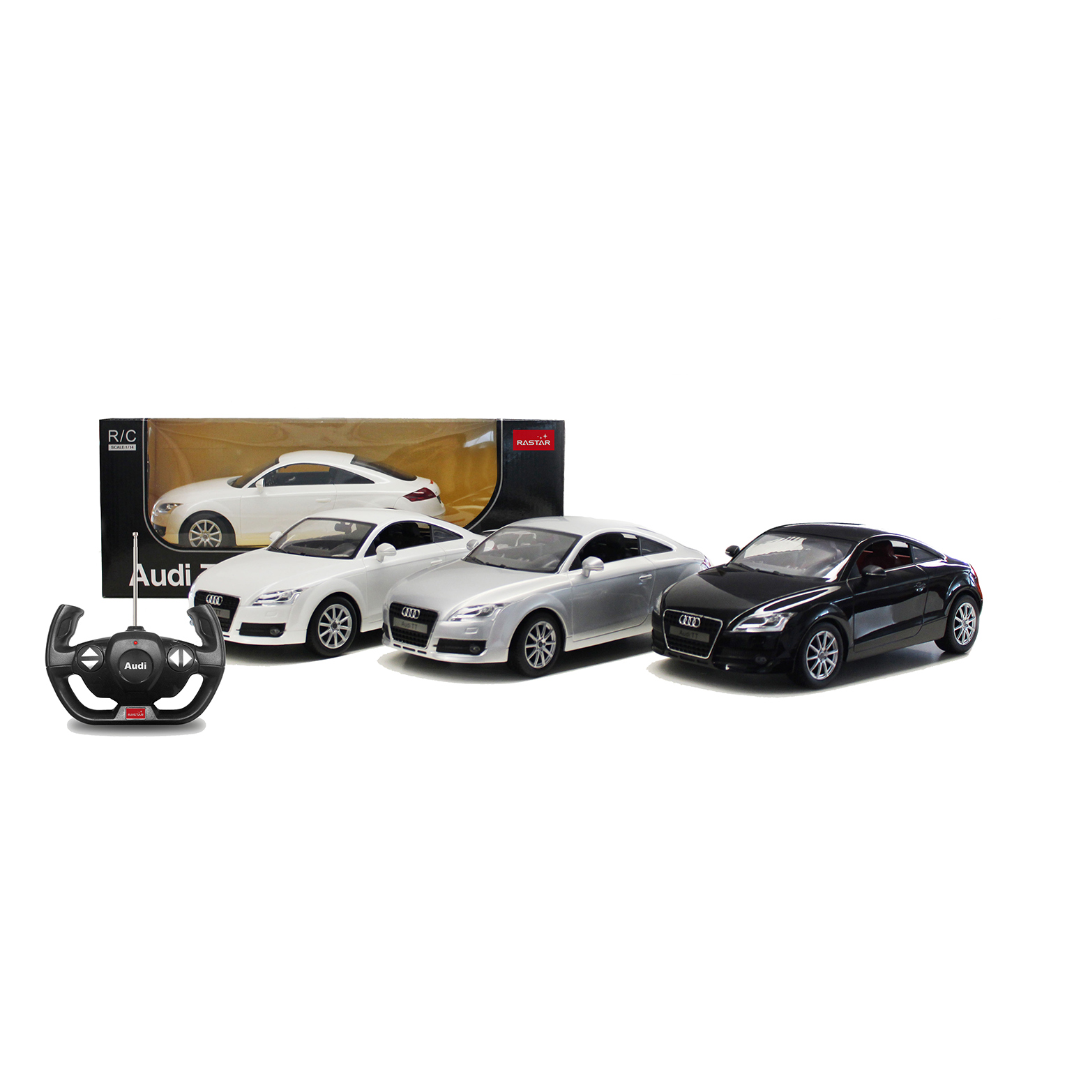 masina cu telecomanda rastar audi tt 1:14