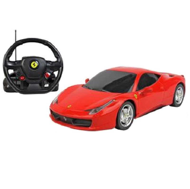 masina cu telecomanda rastar ferrari 458 1:18
