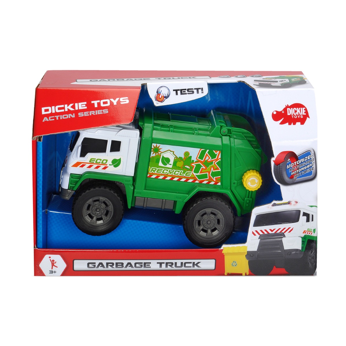 Masinuta de gunoi Dickei Toys Garbage Truck