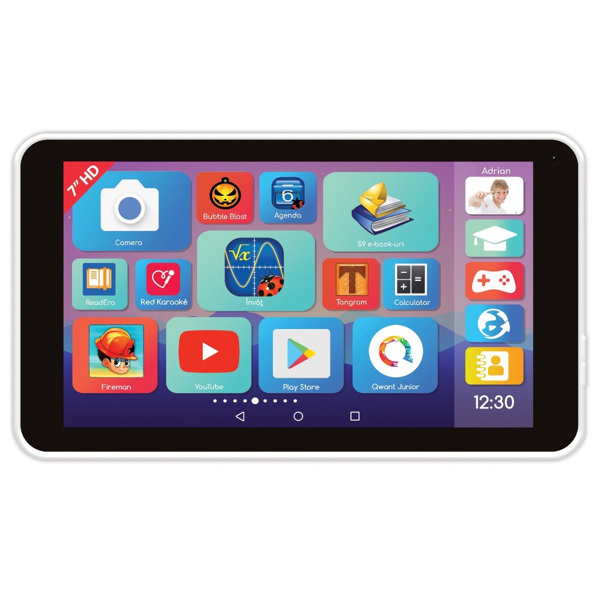 Tableta educativa pentru copii Lexibook, 7 inch, Android imagine