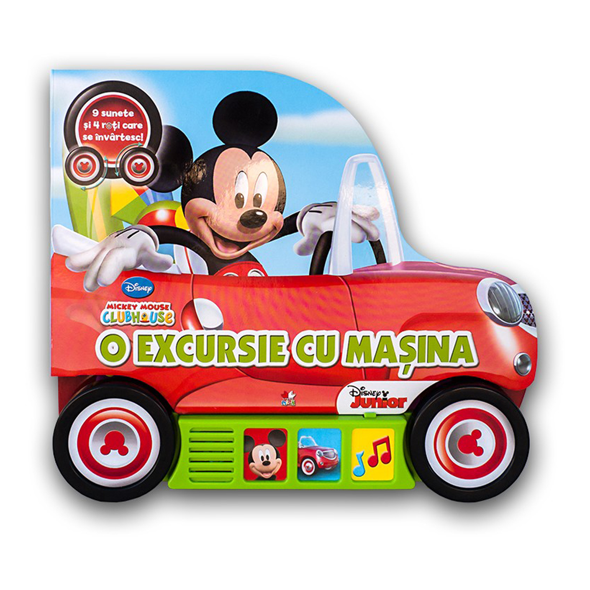 mickey mouse - o excursie cu masina