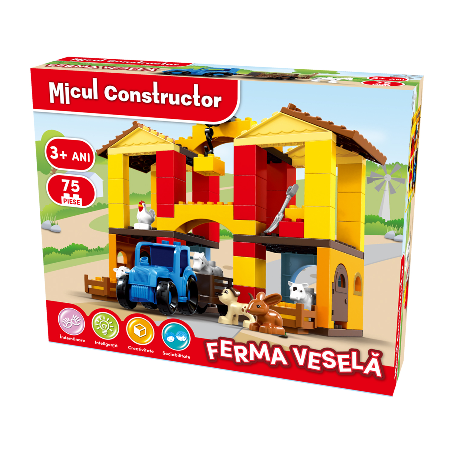 micul constructor - ferma vesela