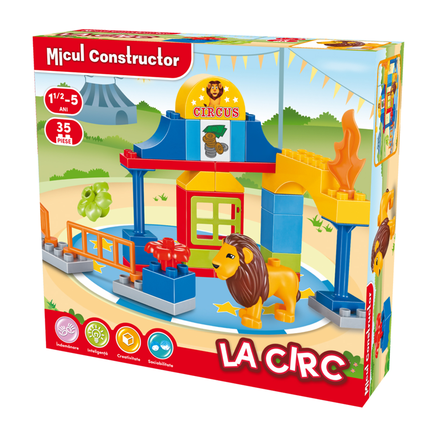 micul constructor - la circ