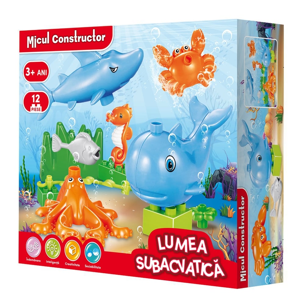 micul constructor - lumea subacvatica