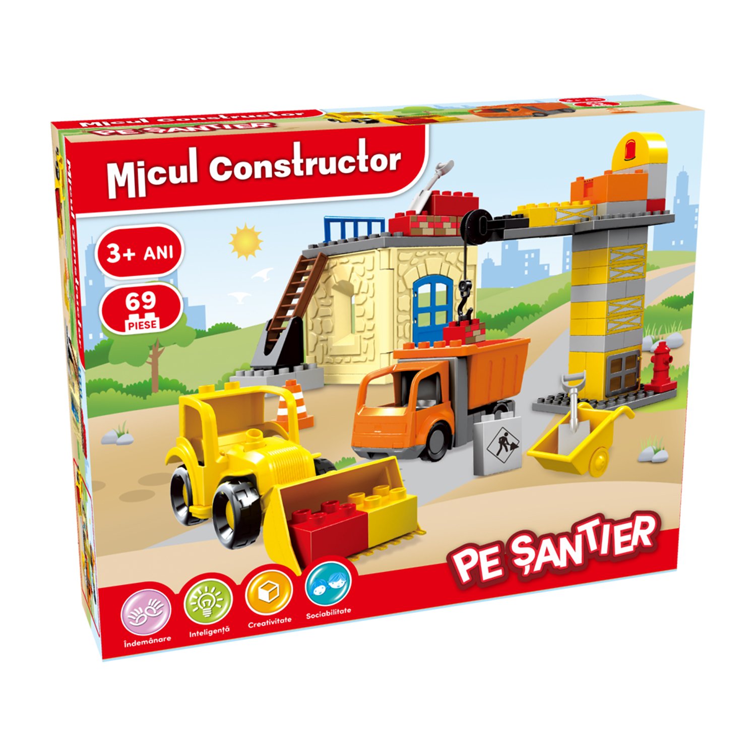 micul constructor - pe santier