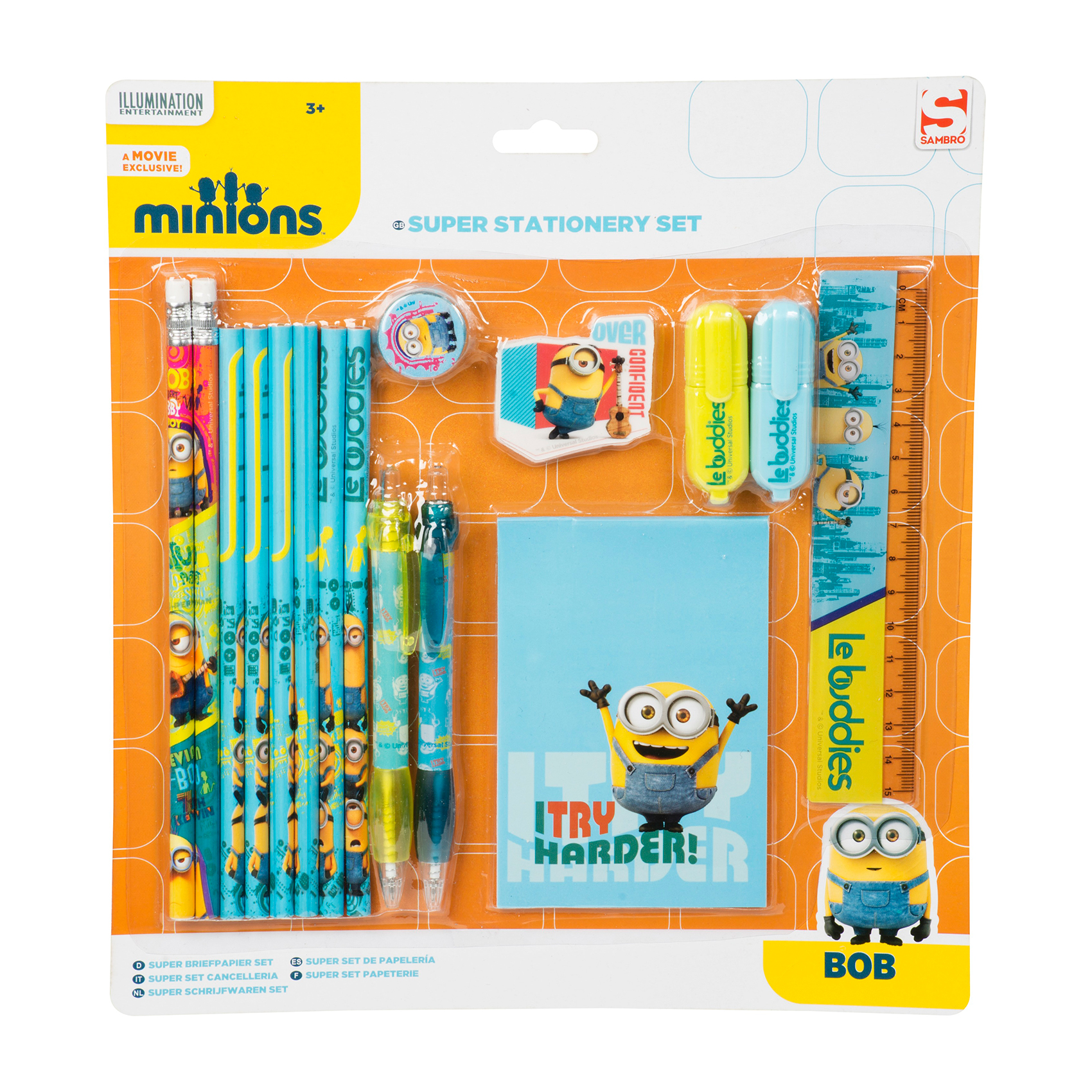 minions - set rechizite
