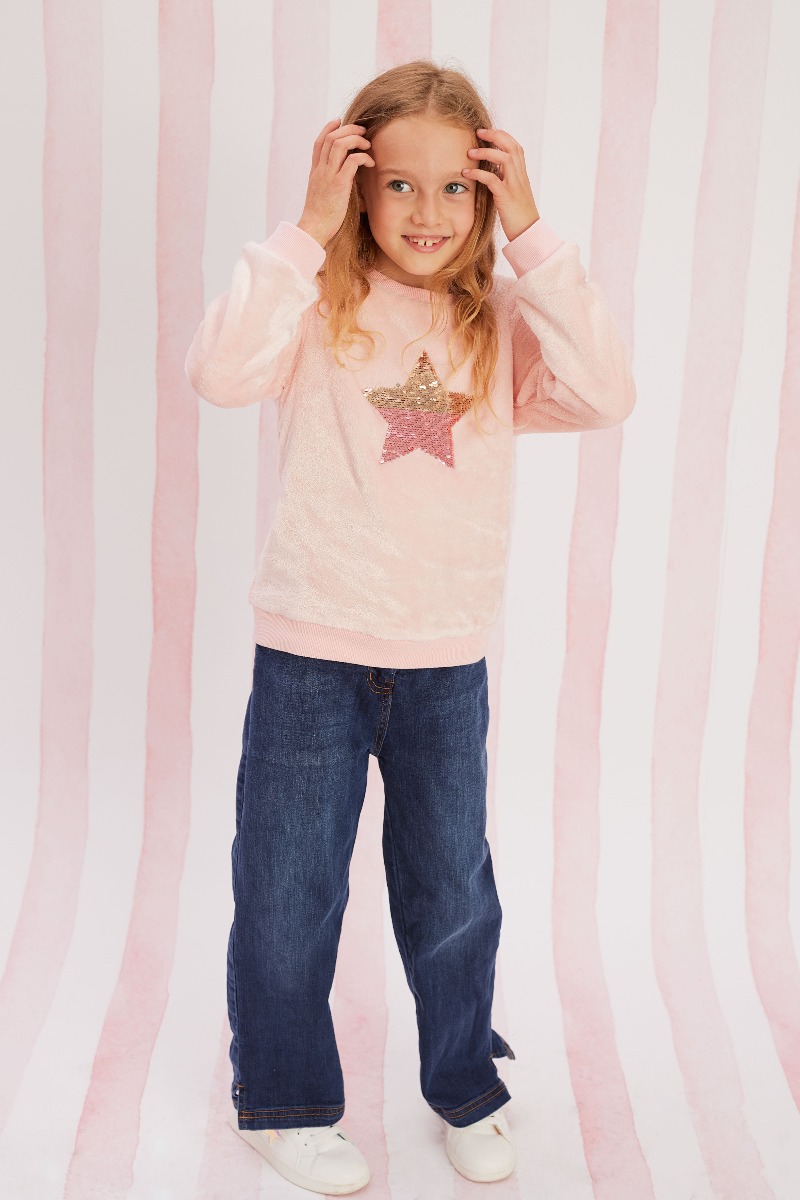 Bluza cu maneca lunga Minoti, Urban, Star