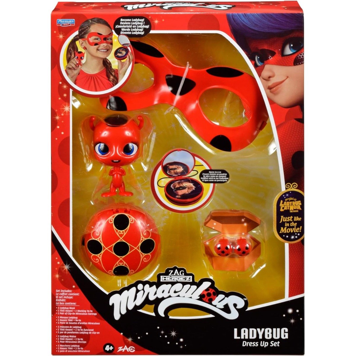 Set masca si accesorii Miraculous Ladybug