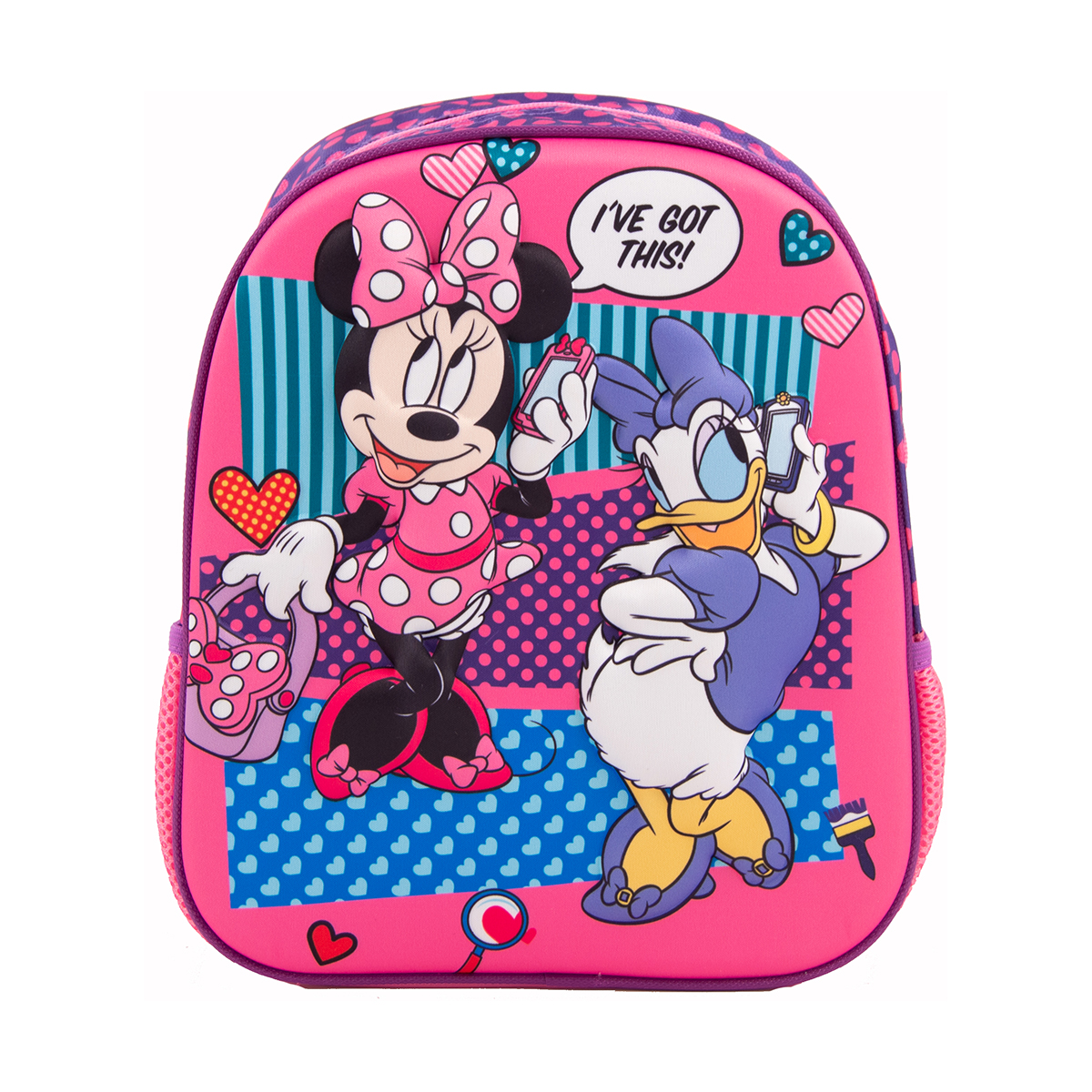 Ghiozdan disney minnie mouse, 3d, mic