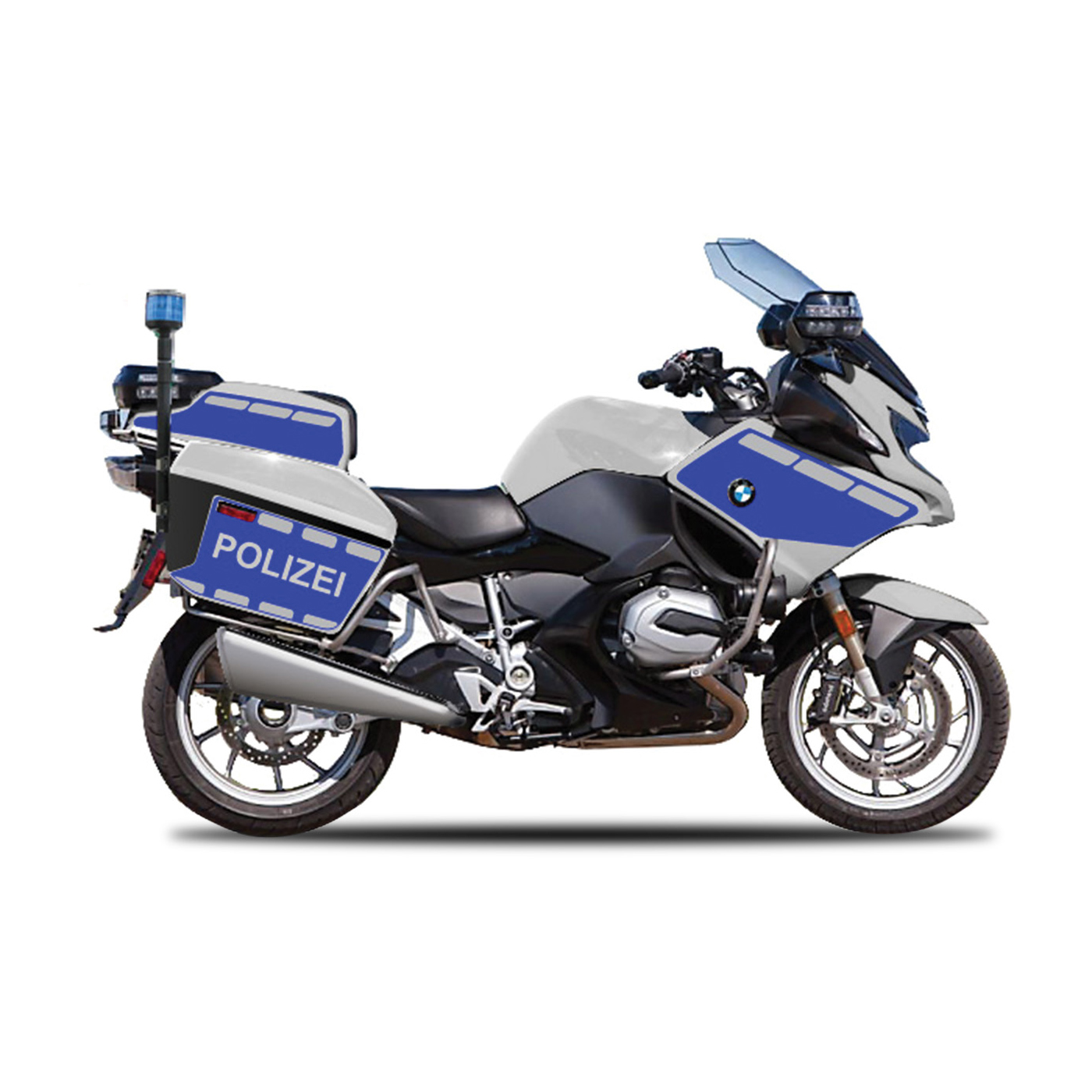 Motocicleta maisto police authority 1:18