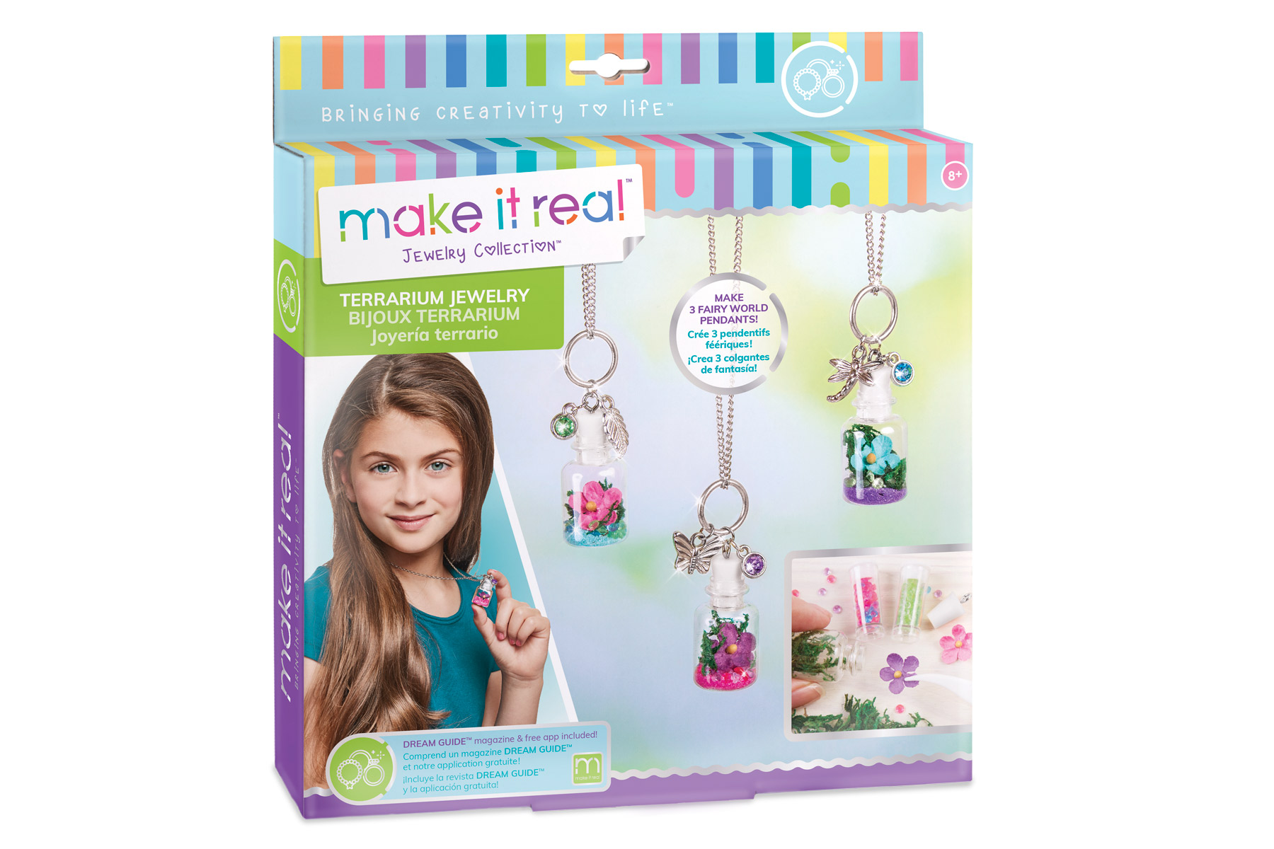 Set de coliere cu sticlute magice, make it real