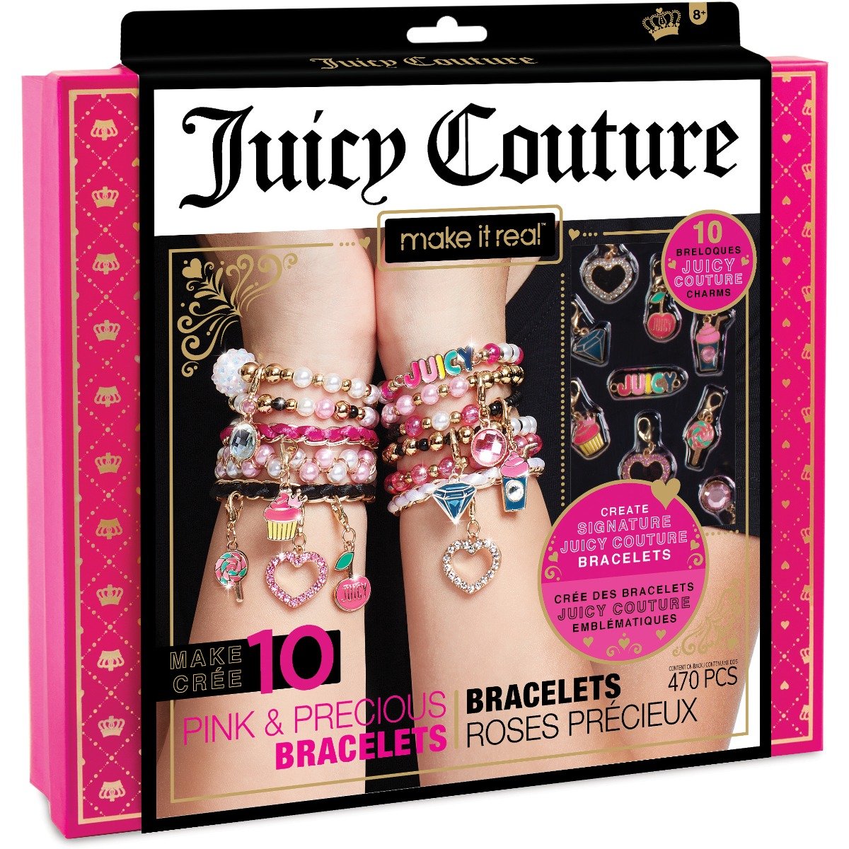 Set de creat bratari Make It Real Juicy Couture, 470 piese Jocuri creative 2023-09-26