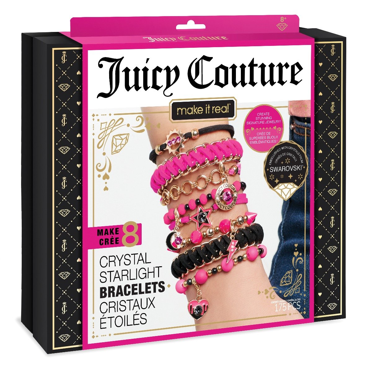 Set de creatie Maket it Real Juicy Couture, Bratari Neon Make It Real imagine noua responsabilitatesociala.ro