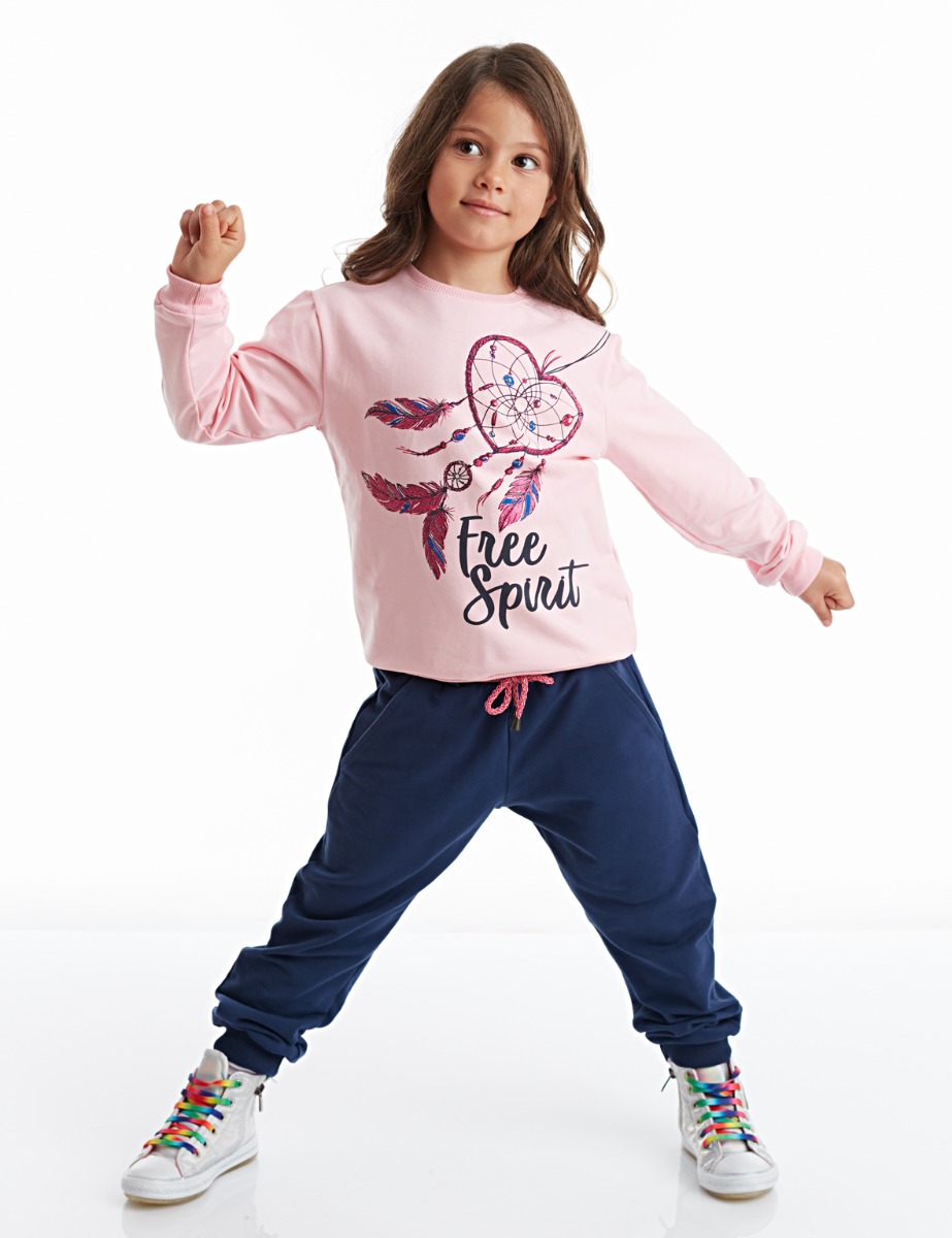 Set bluza si pantaloni sport Free Spirit Mushi