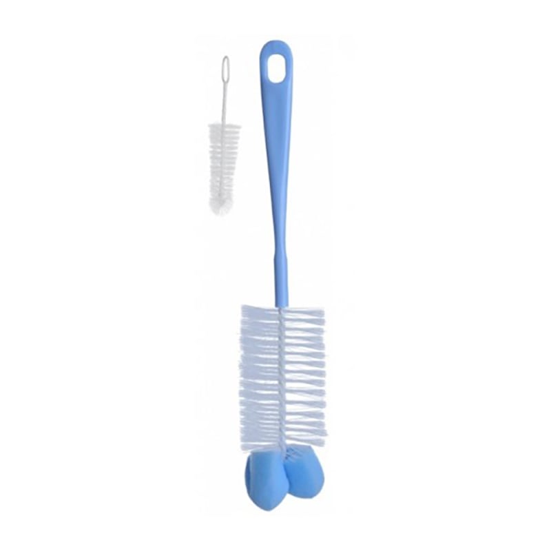Set perie biberon si tetina cu burete babyono