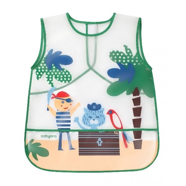Baveta impermeabila tip sort baby ono, creativ baby, verde